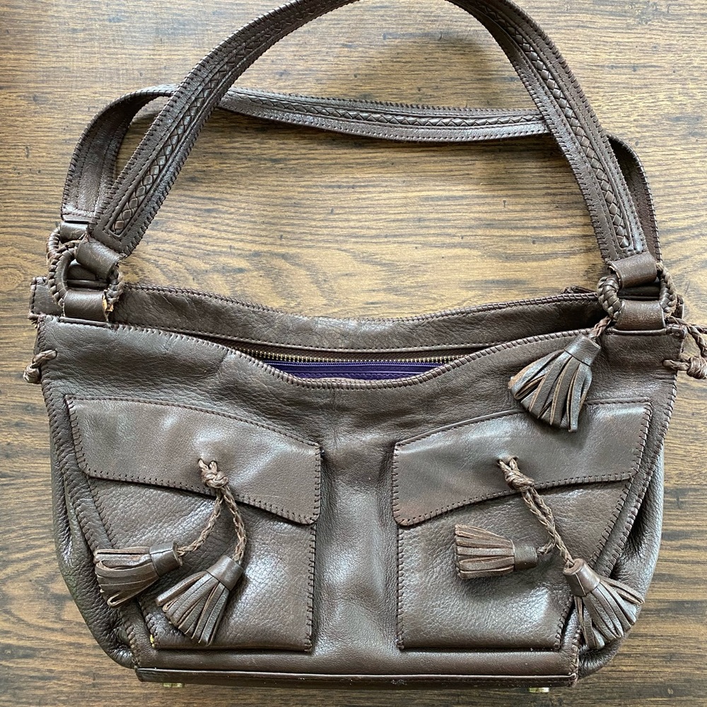 Cate Adair Leather Handbag